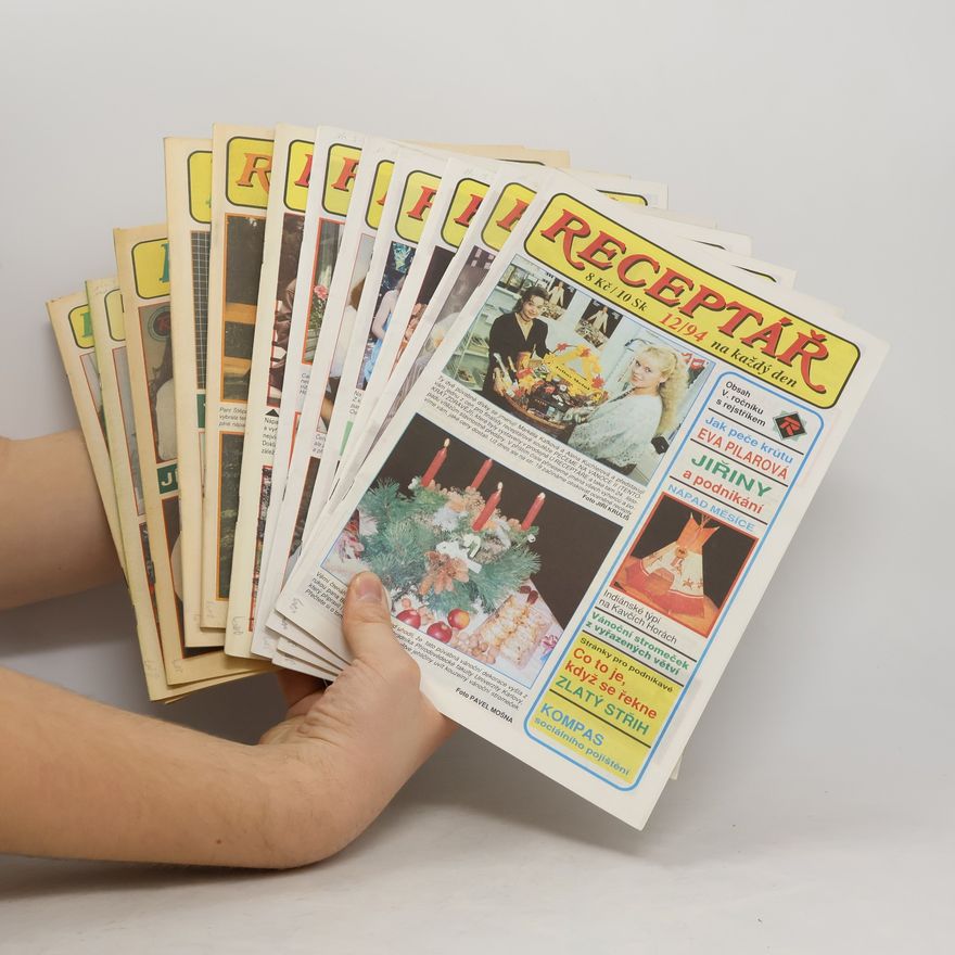 Kolektiv autorů Receptář 1-12/1994