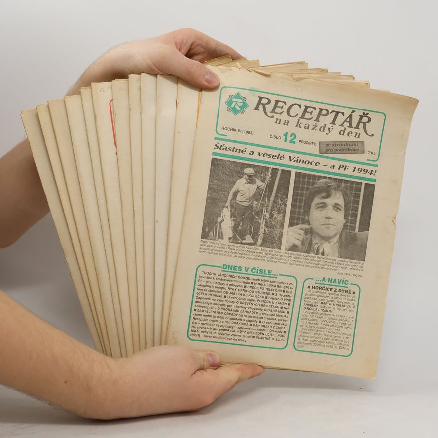 Collectif d'auteurs Receptář na každý den 1-12/1993