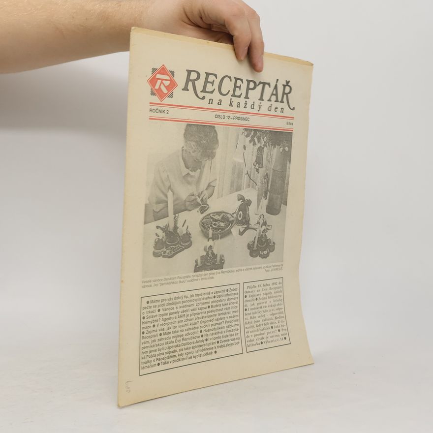 Kolektiv autorů Receptář na každý den 12/1991