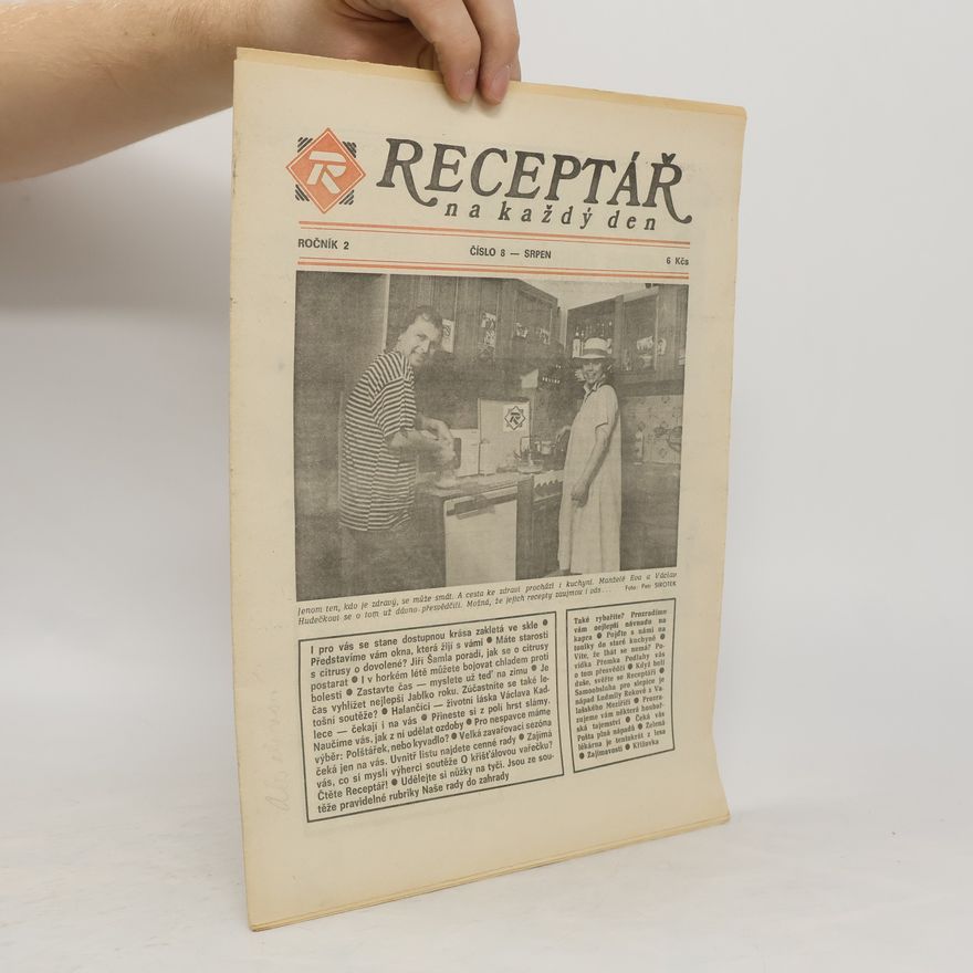 Collectif d'auteurs Receptář na každý den 8/1991