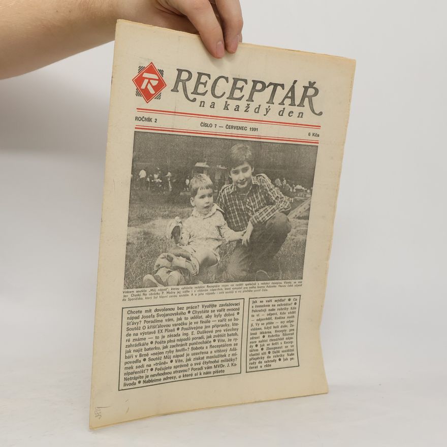 Kolektiv autorů Receptář na každý den 7/1991
