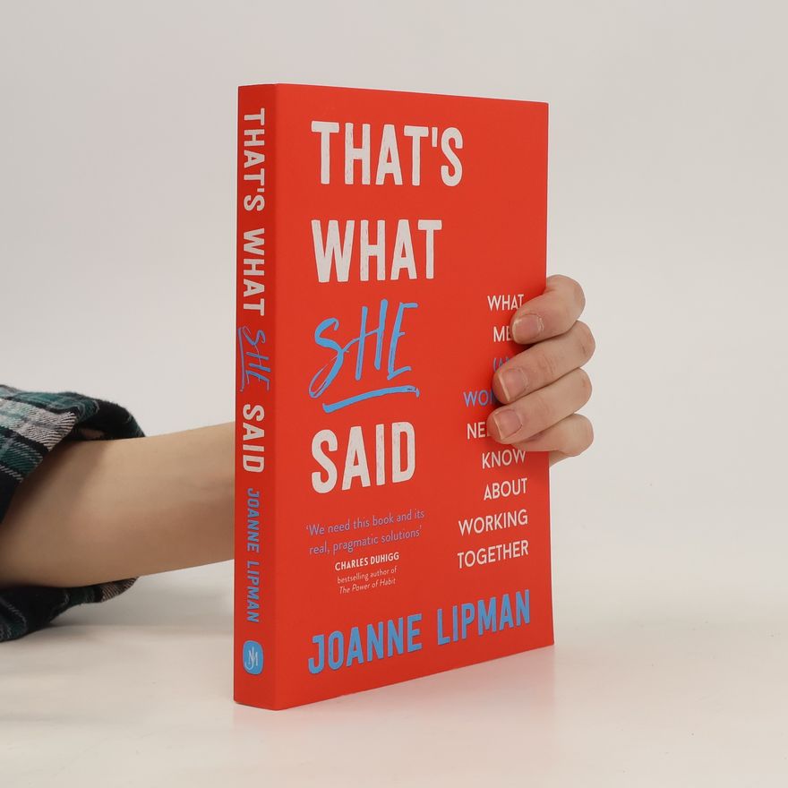 Joanne Lipman That's What She Said