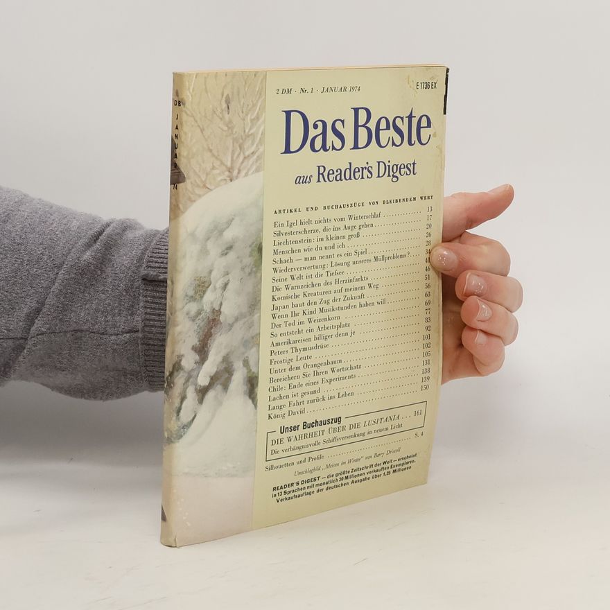 Kolektiv autorů Das Beste aus Reader's Digest 1/1974