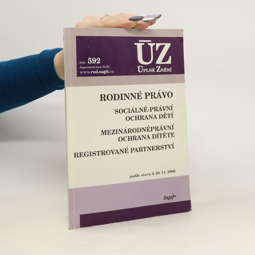 Kolektív autorov Úplné znění. Rodinné právo
