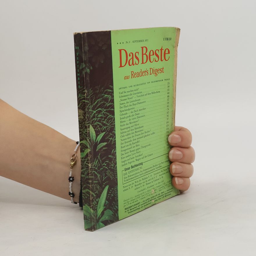 Various authors Das Beste aus Reader's Digest 9/1971
