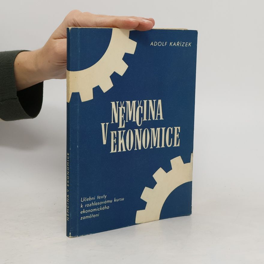 Adolf Kařízek Němčina v ekonomice