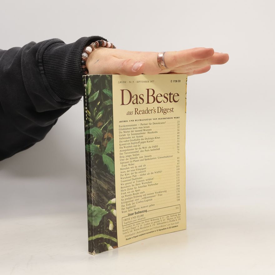 Kolektiv autorů Das Beste aus Reader's Digest 9/1977