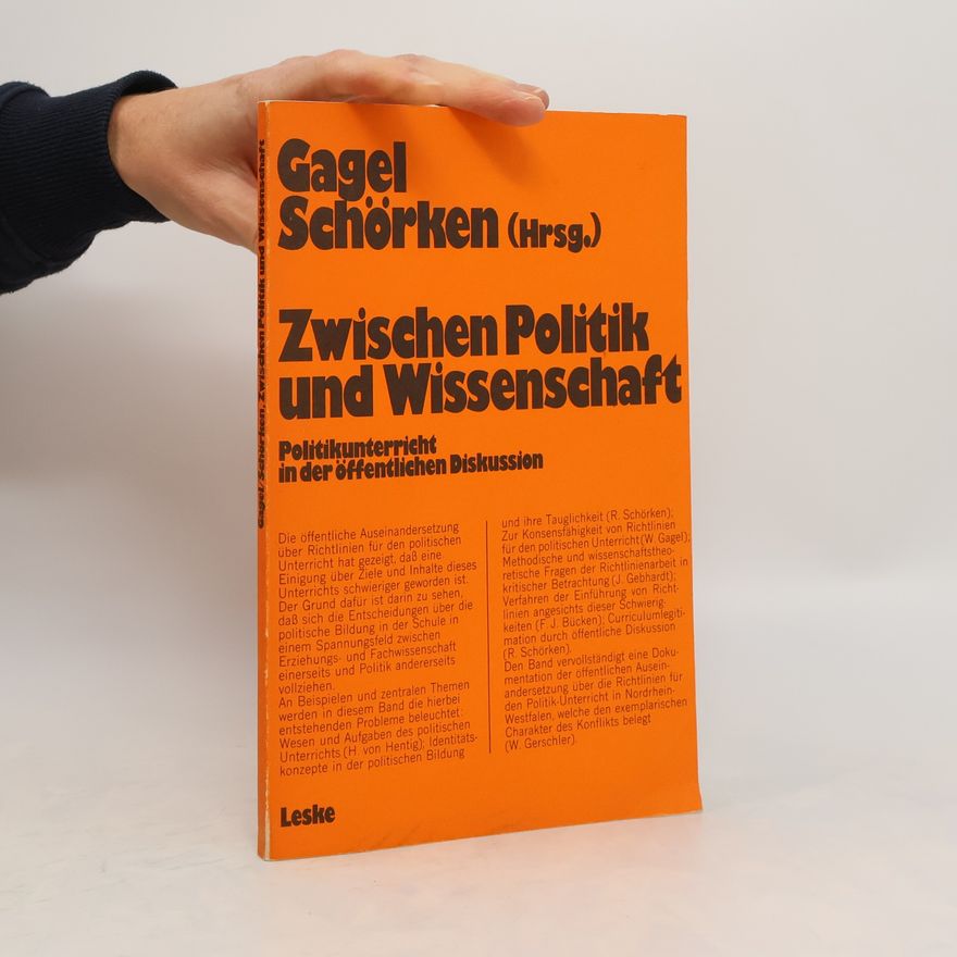 Walter Gagel Zwischen Politik und Wissenschaft