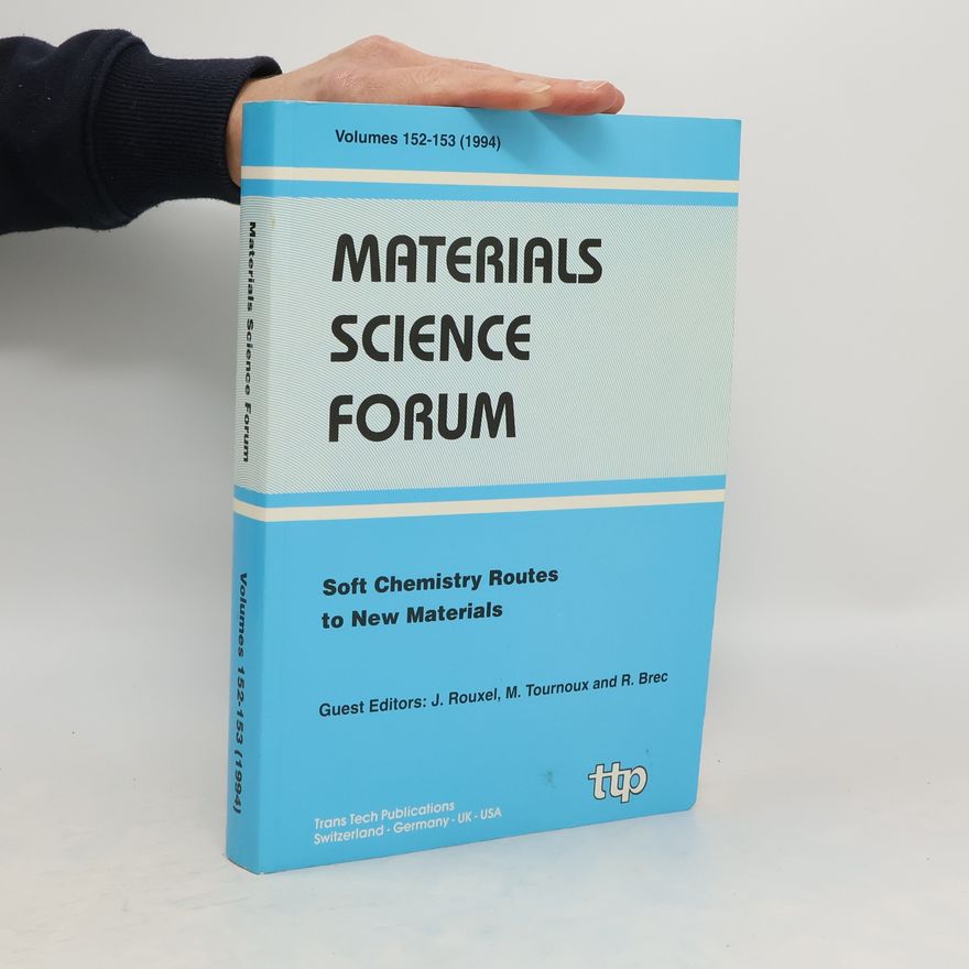Michel Tournoux Materials Science Forum