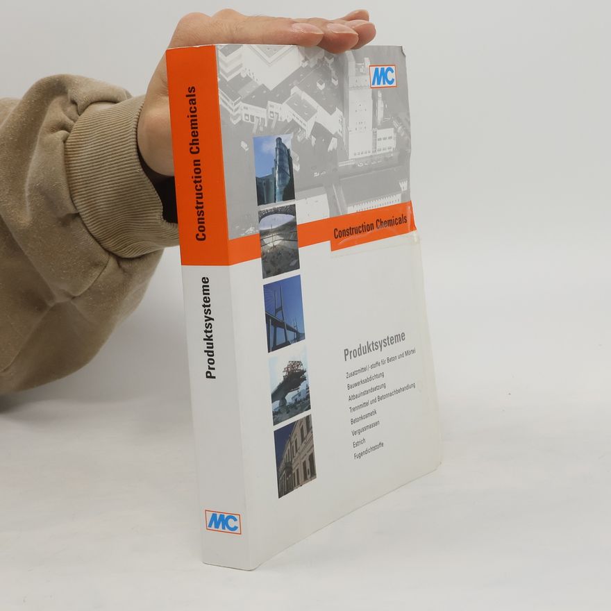 Collectif d'auteurs Produktsysteme. Construction Chemicals