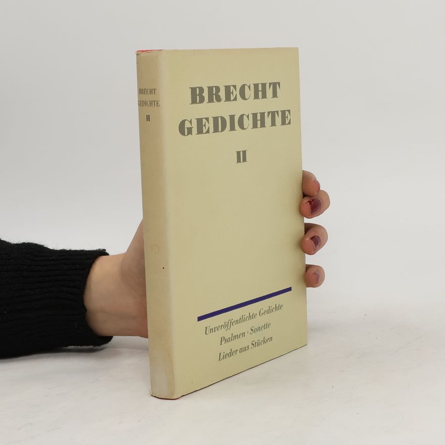 Kolektiv autorů Brecht Gedichte II