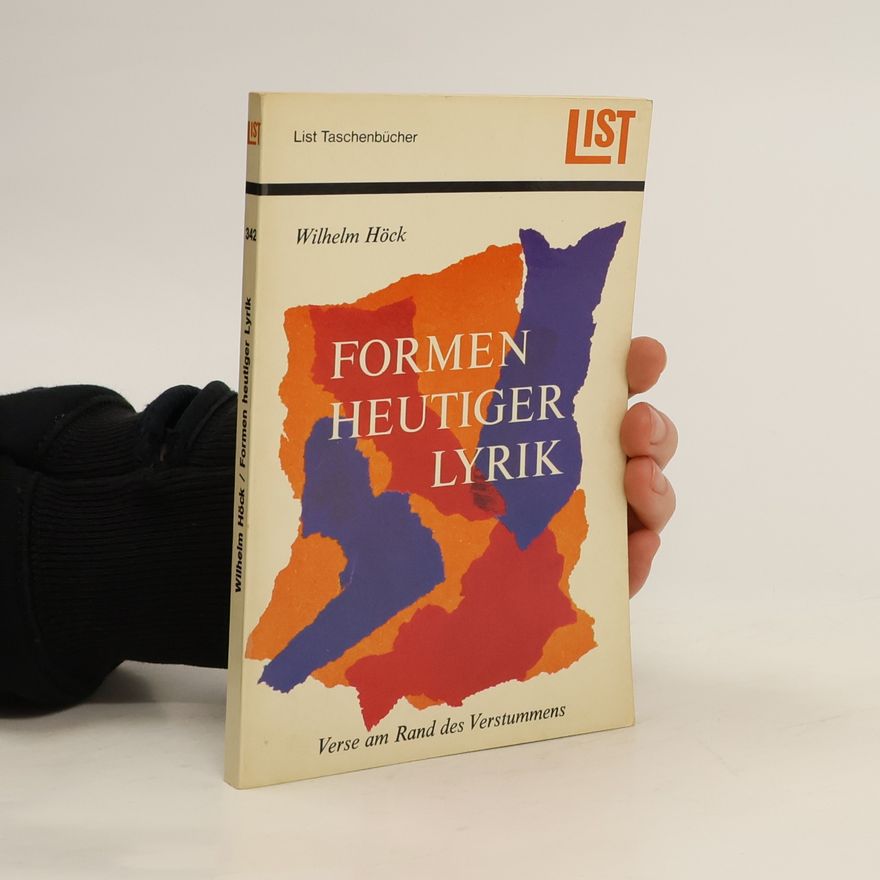 Wilhelm Höck Formen Heutinger Lyrik