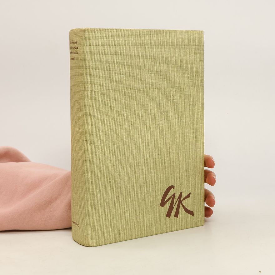G. P. M. Knuvelder Handboek tot de geschiedenis der Nederlandse letterkunde. Deel II.