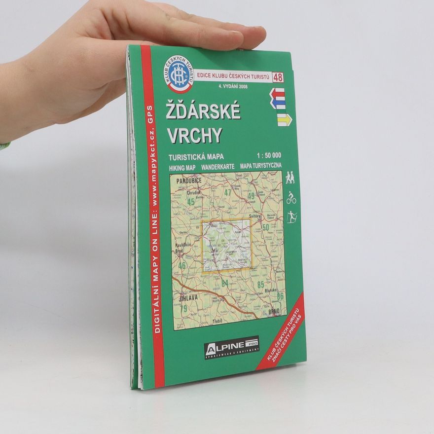 Kolektív autorov Žďárské vrchy. Tturistická mapa : 1 : 50 000