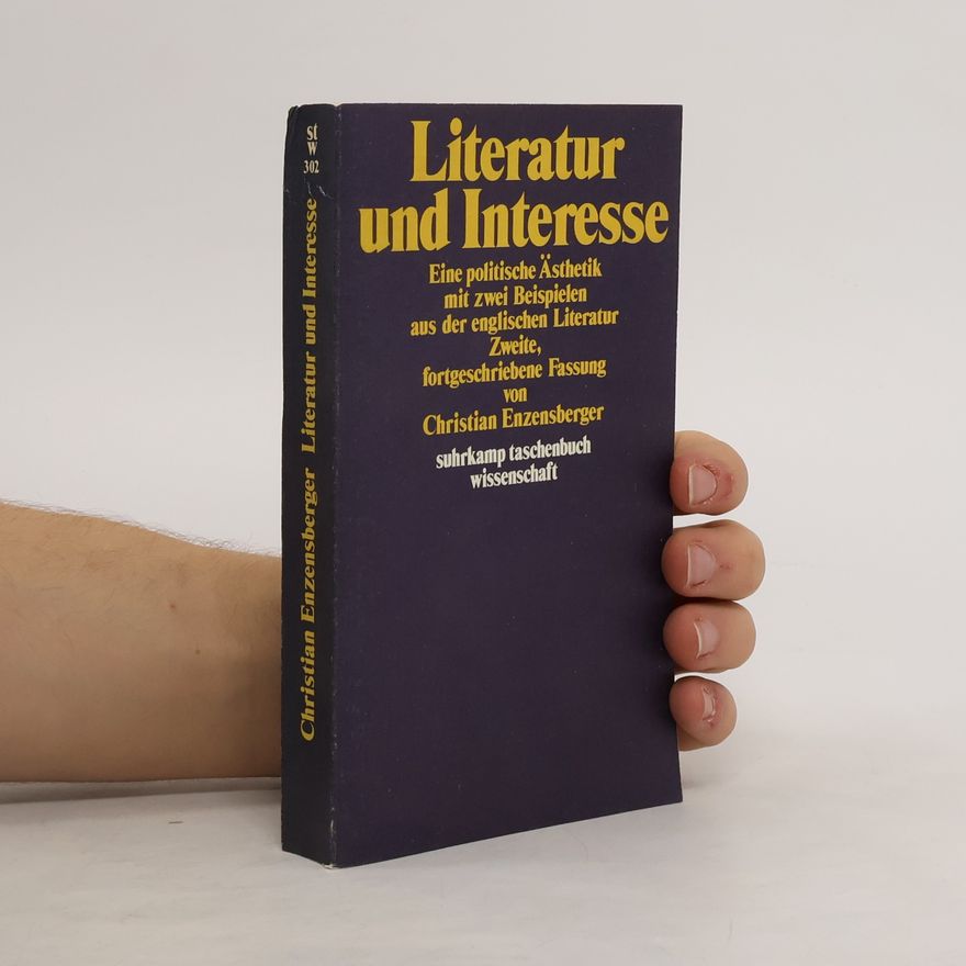 Christian Enzensberger Literatur und Interesse