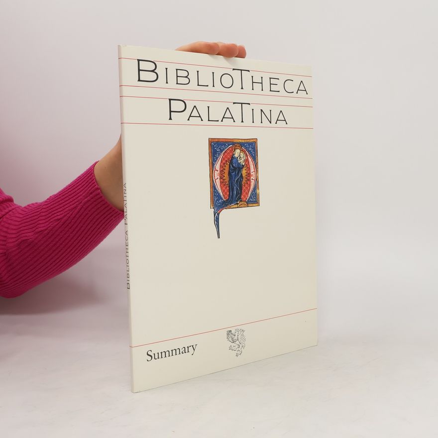 Elmar Mittler Bibliotheca Palatina