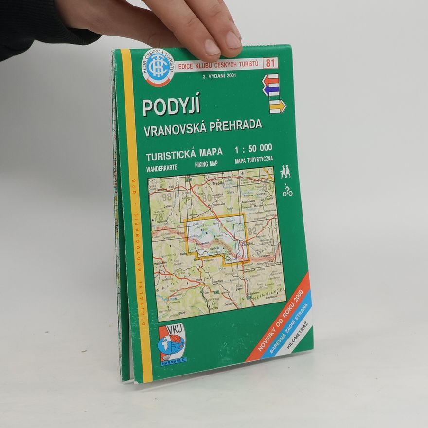 Kolektiv autorů Podyjí - Vranovská přehrada. Turistická mapa 1:50 000