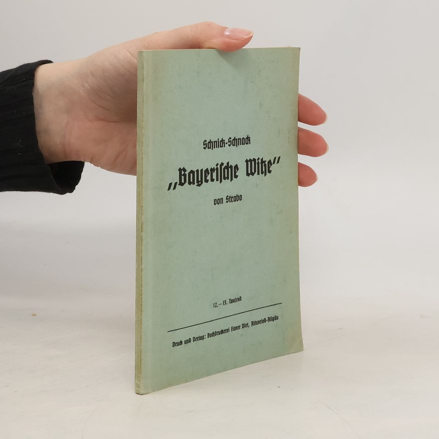 Strabo Schnick-Schnack. 'Bayerische Witze'