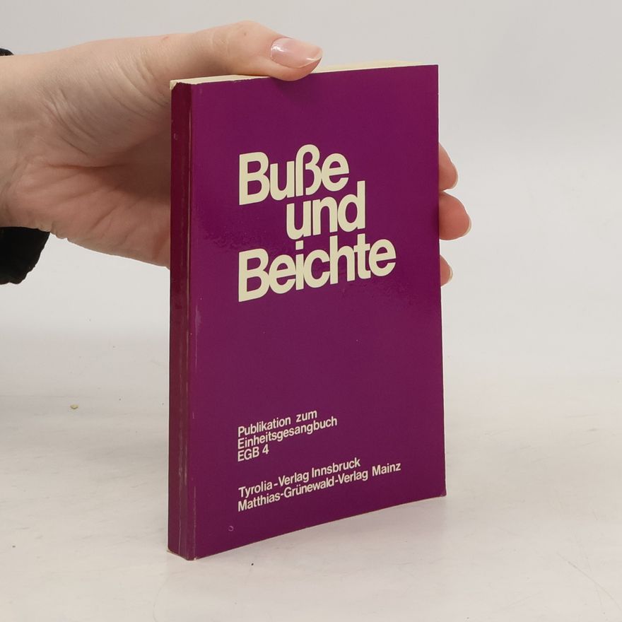 Kolektiv autorů Buße und Beichte
