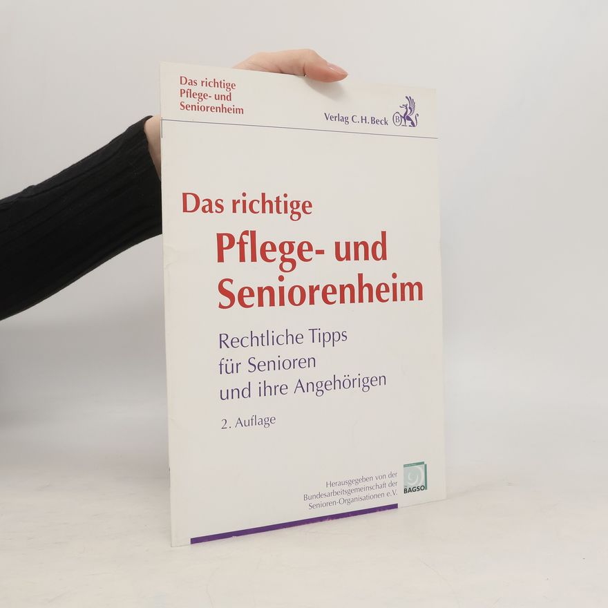 Katrin Markus Das richtige Pflege- und Seniorenheim