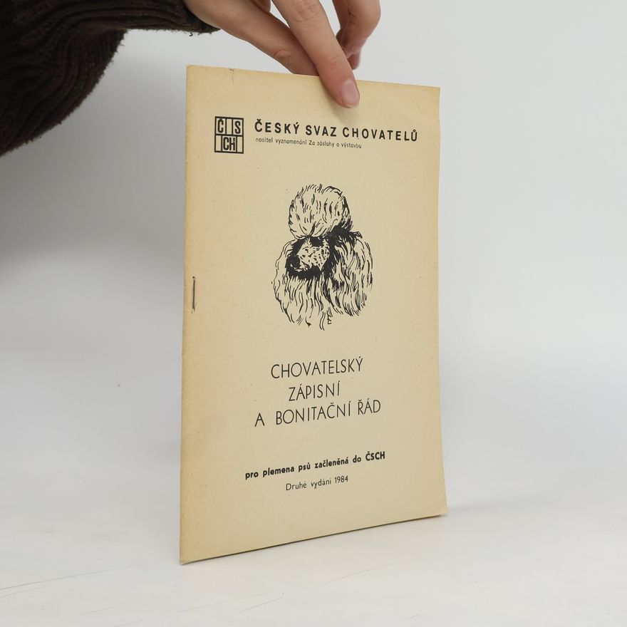 Various authors Chovatelský zápisní a bonitační řád