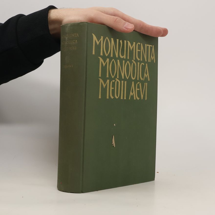 Kolektiv autorů Monumenta Monodica Medii Aevi. Band I. Hymnen (I)