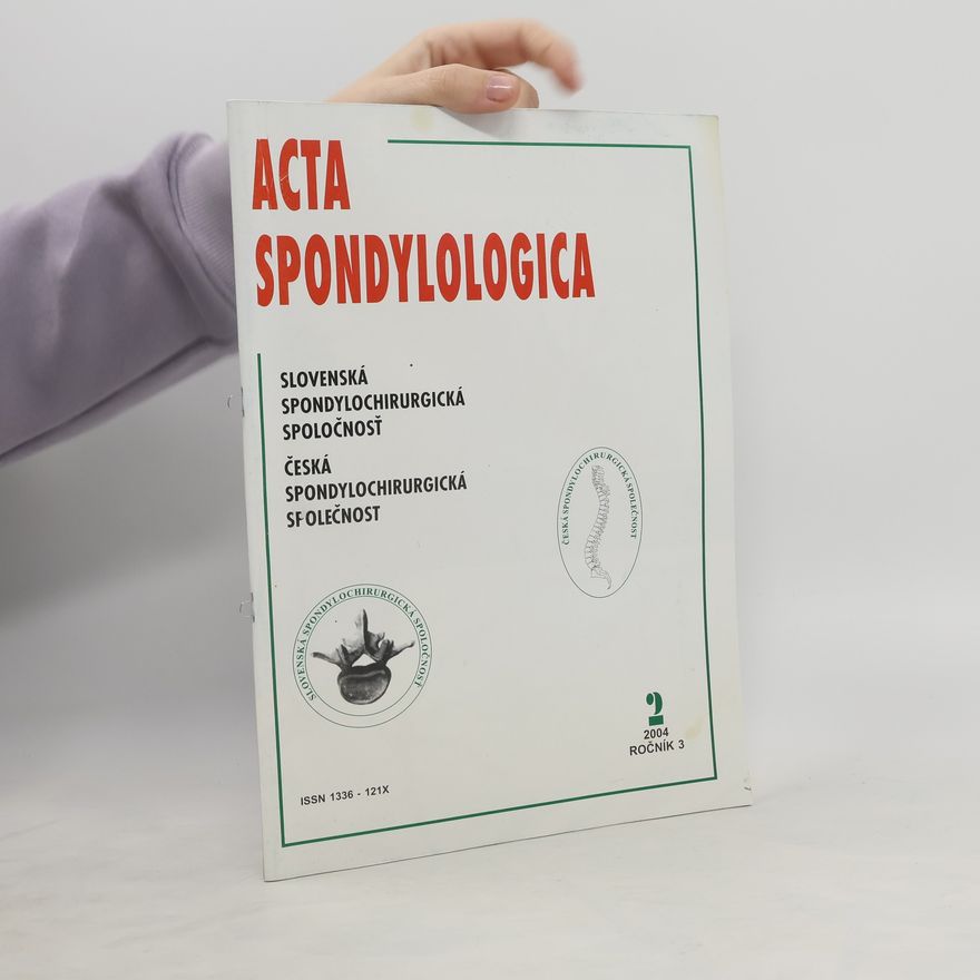 Kolektiv autorů Acta spondylologica