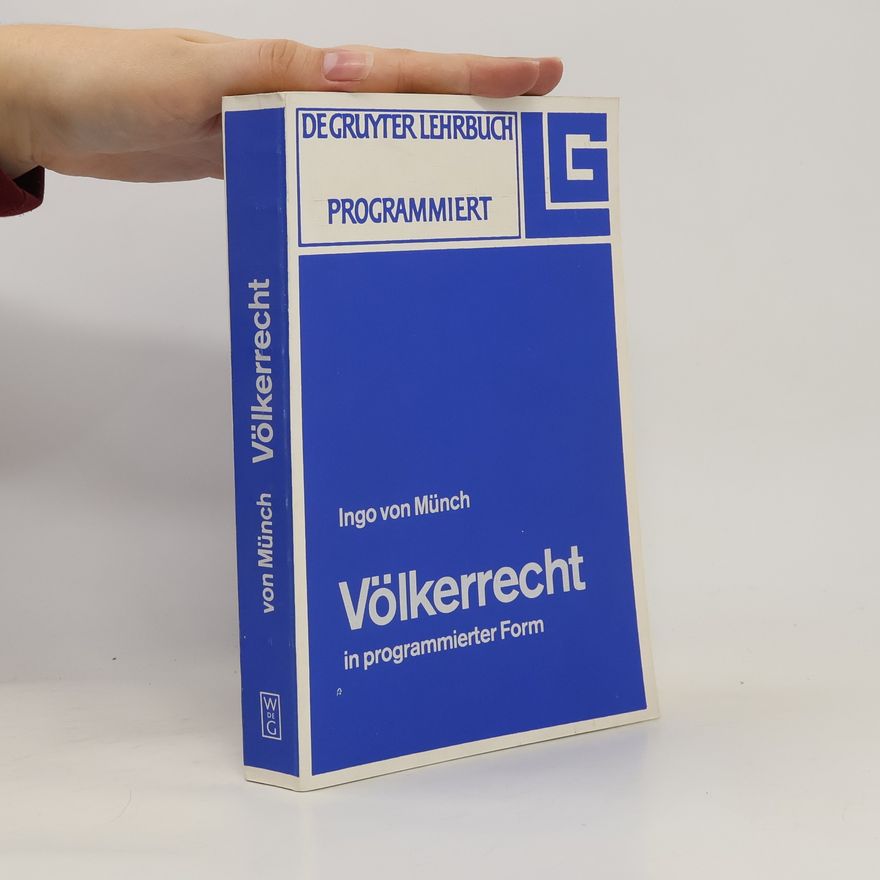 Ingo von Münch Völkerrecht