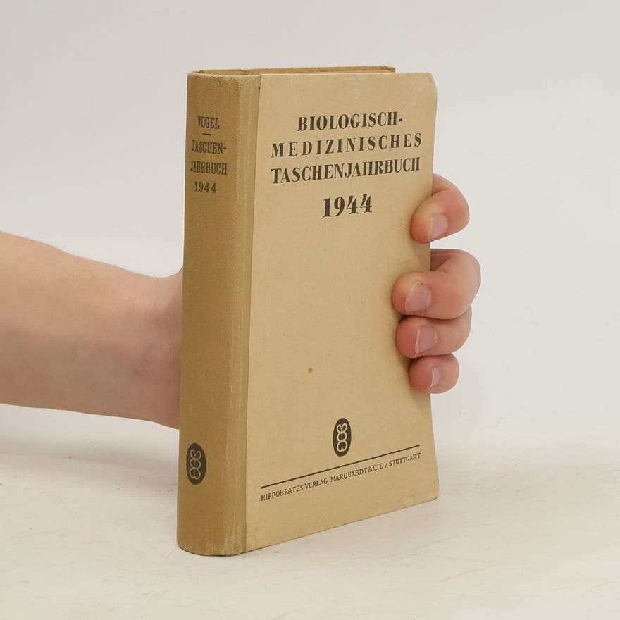 Collectif d'auteurs Biologisch-medizinisches Taschenjahrbuch 1944