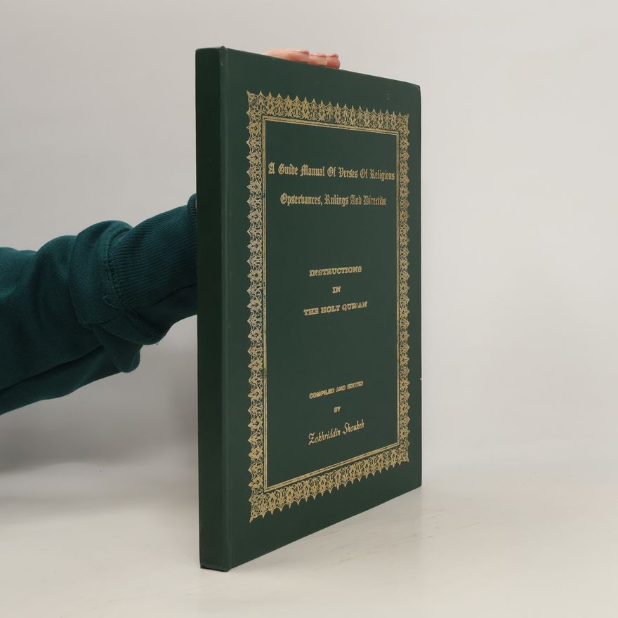 Zokhriddin Shoukeh A Guide Manual Of Verses Of Religious Opservances, Rulings And Directive
