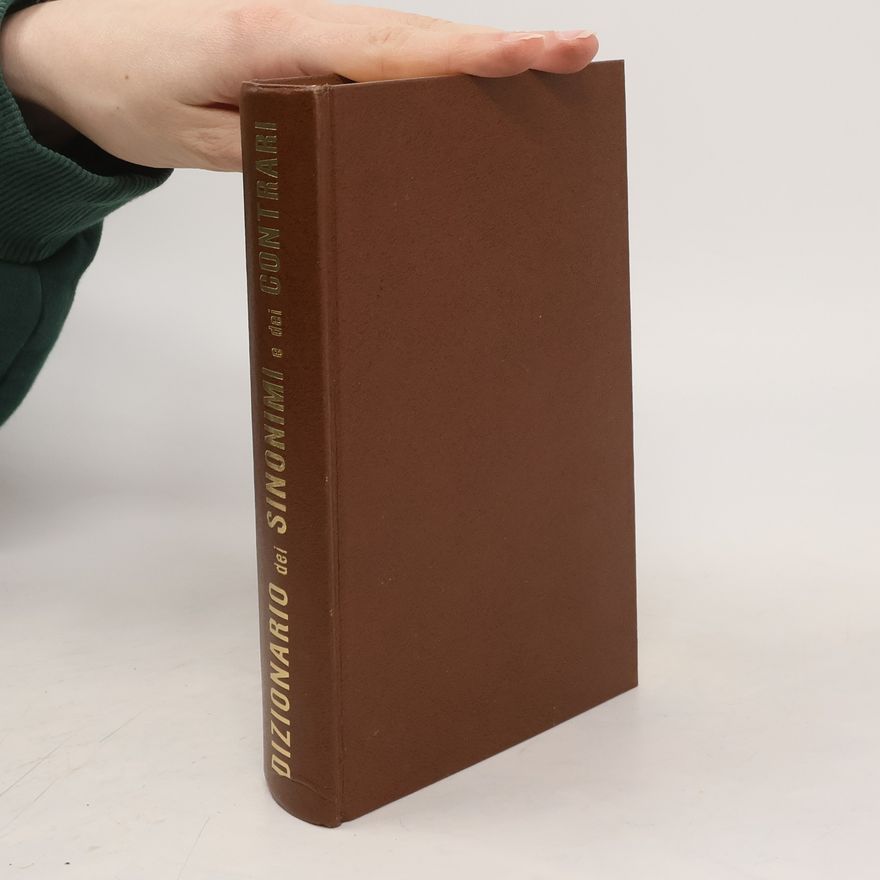 Decio Cinti Dizionario dei sinonimi e dei contrari