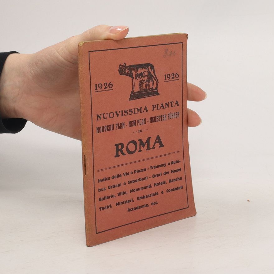 Various authors Nuovissima pianta di Roma