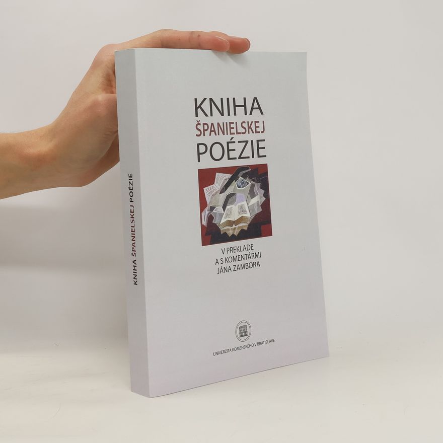Ján Zambor Kniha španielskej poézie