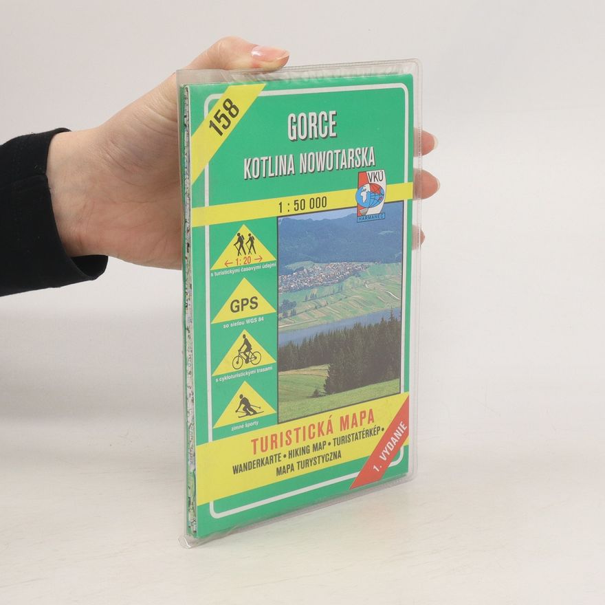 Collectif d'auteurs Gorce. Kotlina Nowotarska turistická mapa 1:50 000