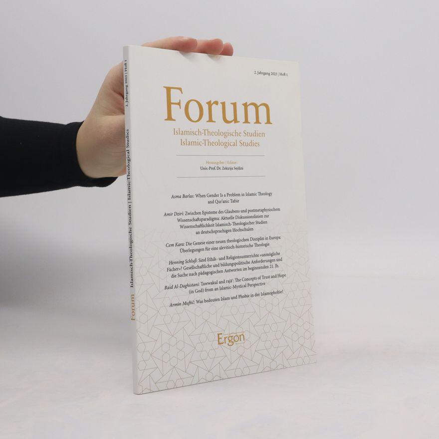 Zekirija Sejdini Forum. Islamisch-Theologische Studien. Islamic-Theological Studies 1/2013