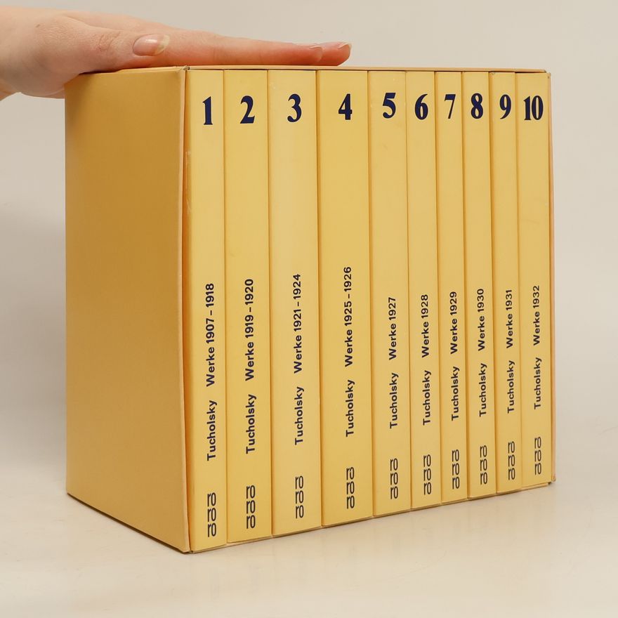 Kurt Tucholsky Tucholsky werke 1-10 (box)