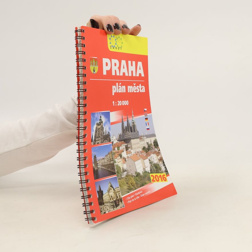 Various authors Praha plán města 2016