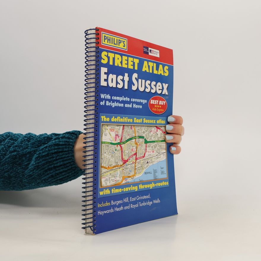 Kolektiv autorů Street Atlas. East Sussex