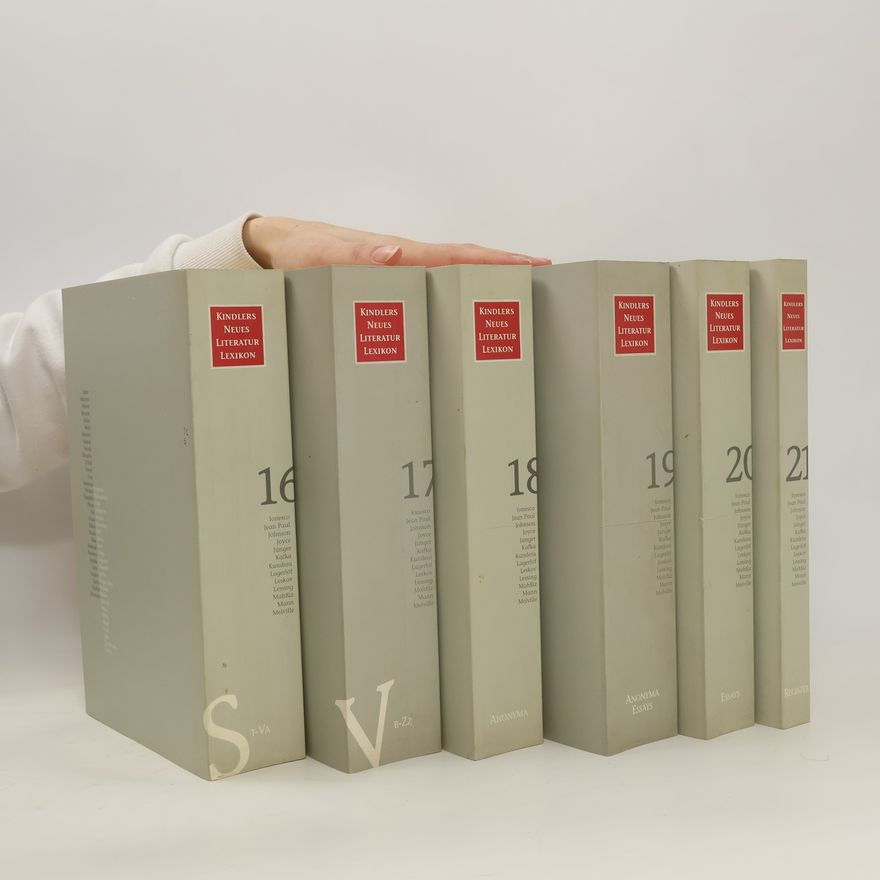 Various authors Kindlers Neue Literatur Lexikon 16-21
