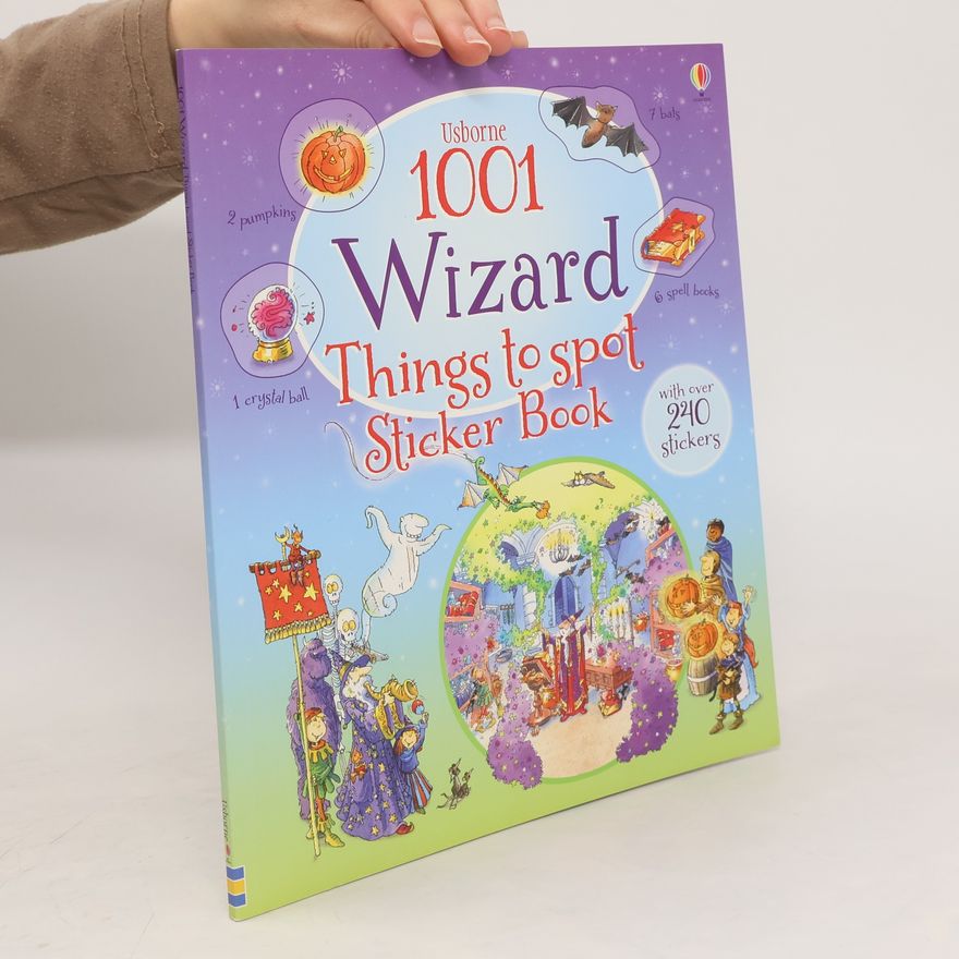 Collectif d'auteurs 1001 Wizard Things to Spot Sticker Book