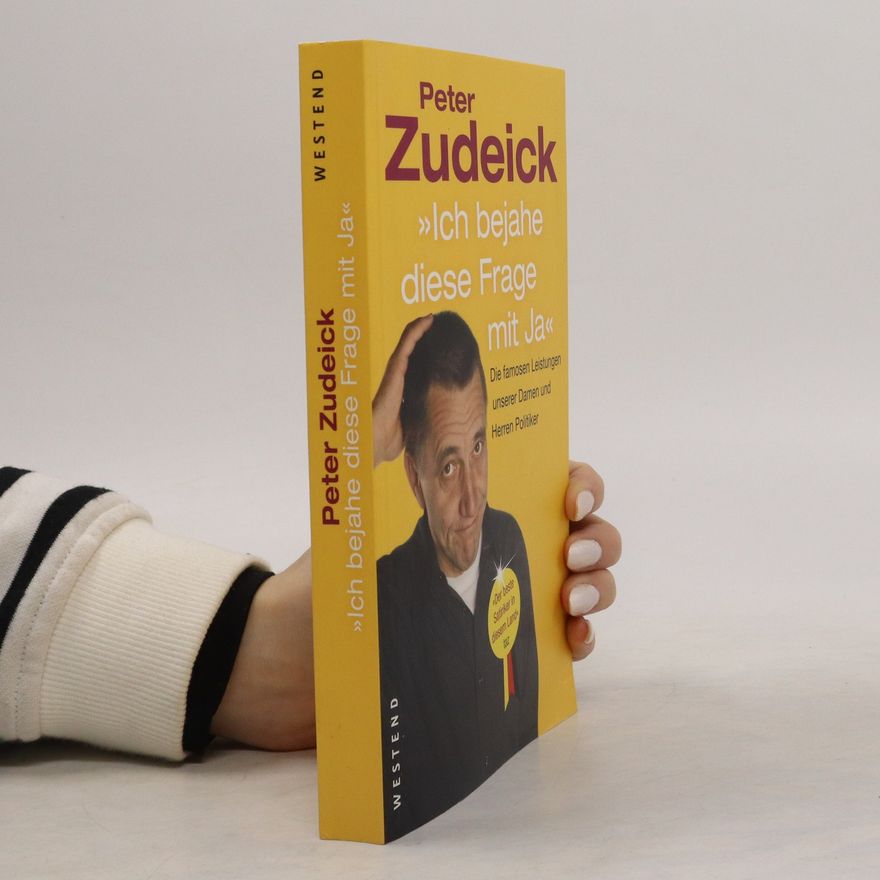 Peter Zudeick "Ich bejahe diese Frage mit Ja"