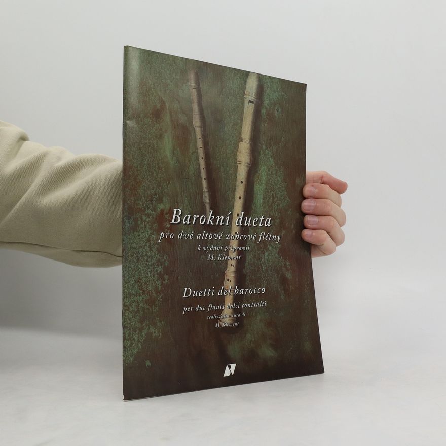 Bärenreiter Praha s.r.o Barokní dueta pro dvě altové zobcové flétny