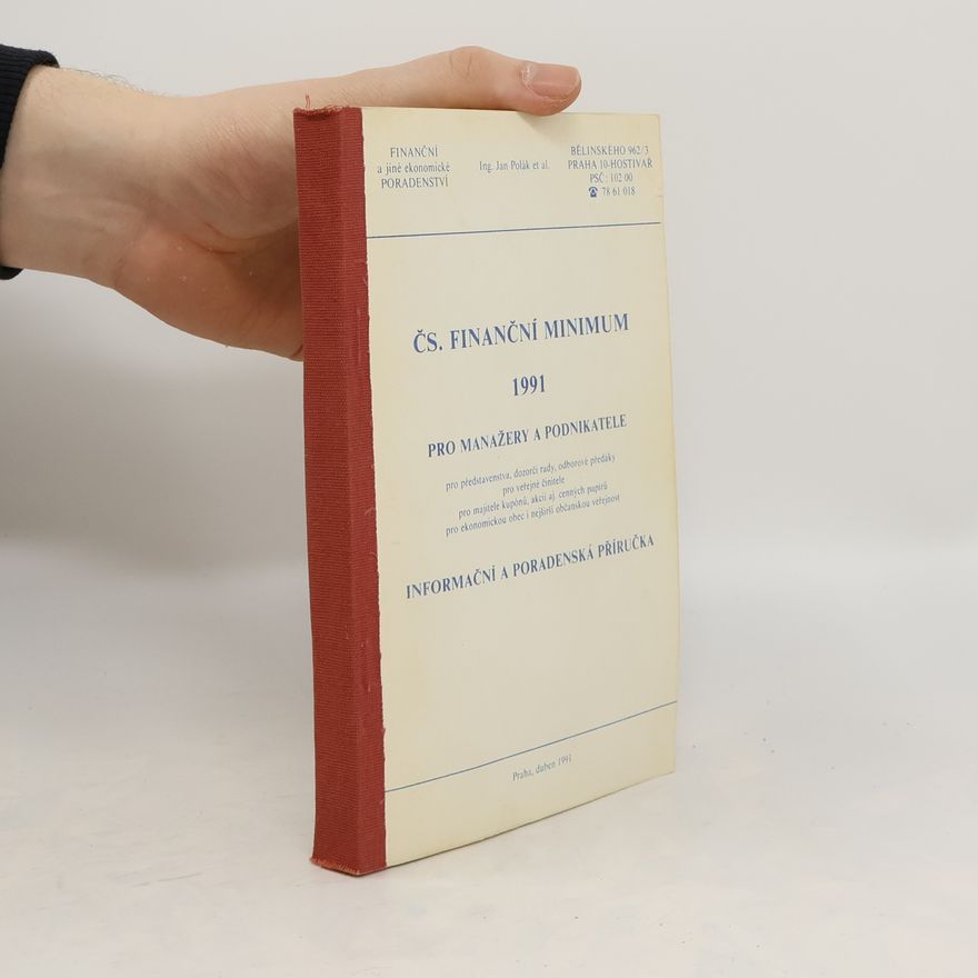 Jan Polák Čs. finanční minimum 1991