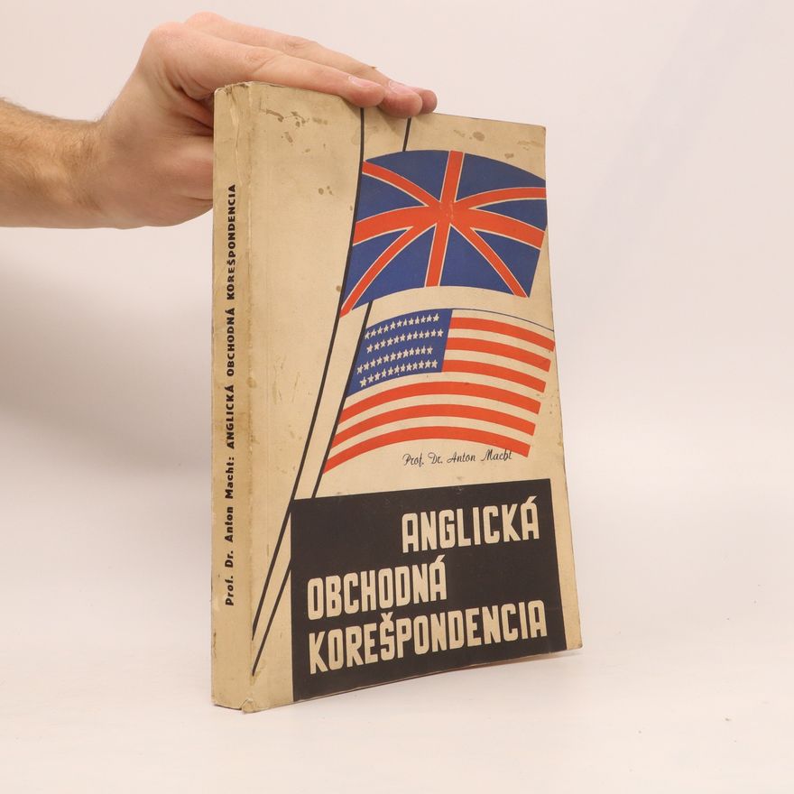 Antonín Macht Anglická obchodná korespondencia