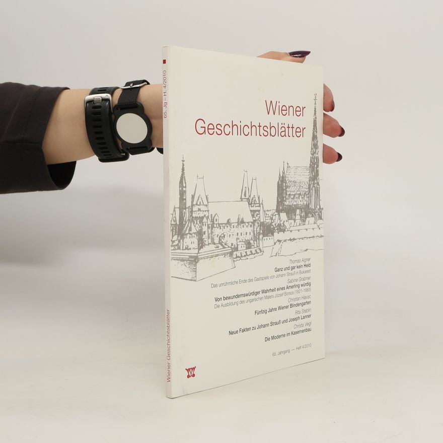 Autorenkollektiv Wiener Geschichtsblätter 4/2010