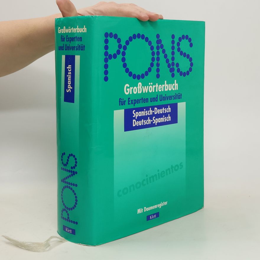 María Teresa Gondar Oubiña PONS Großwörterbuch für Experten und Universität