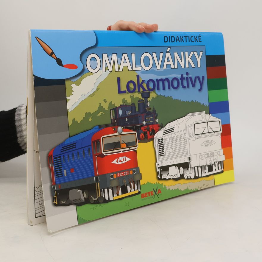 Kolektív autorov Didaktické omalovánky. Lokomotivy