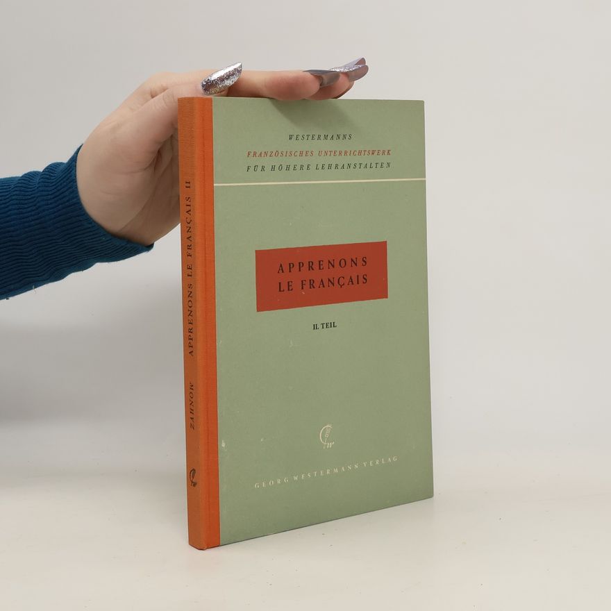 Ernst Zahnow Apprenons le français II
