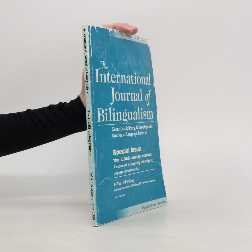 kolektiv The International Journal of Bilingualism. Vol. 4, Nr. 2, 6/2000