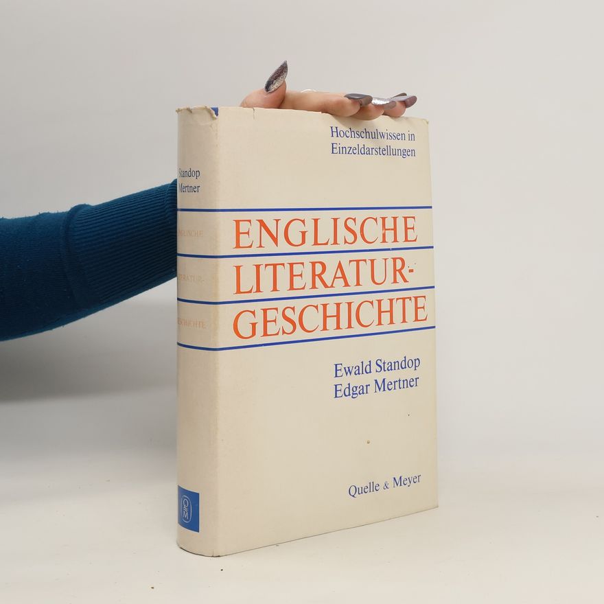 Ewald Standop Englische Literaturgeschichte